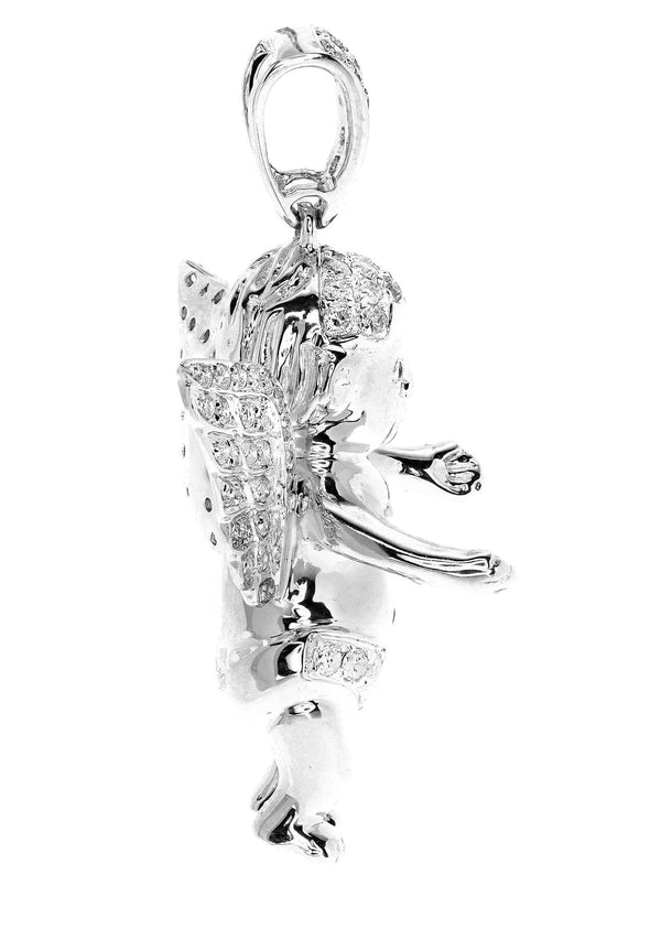Diamond Angel Pendant | 10.14 Grams | 0.81 Carats