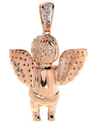 Diamond Angel Pendant | 9.49 Grams | 0.99 Carats