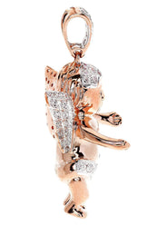 Diamond Angel Pendant | 9.49 Grams | 0.99 Carats