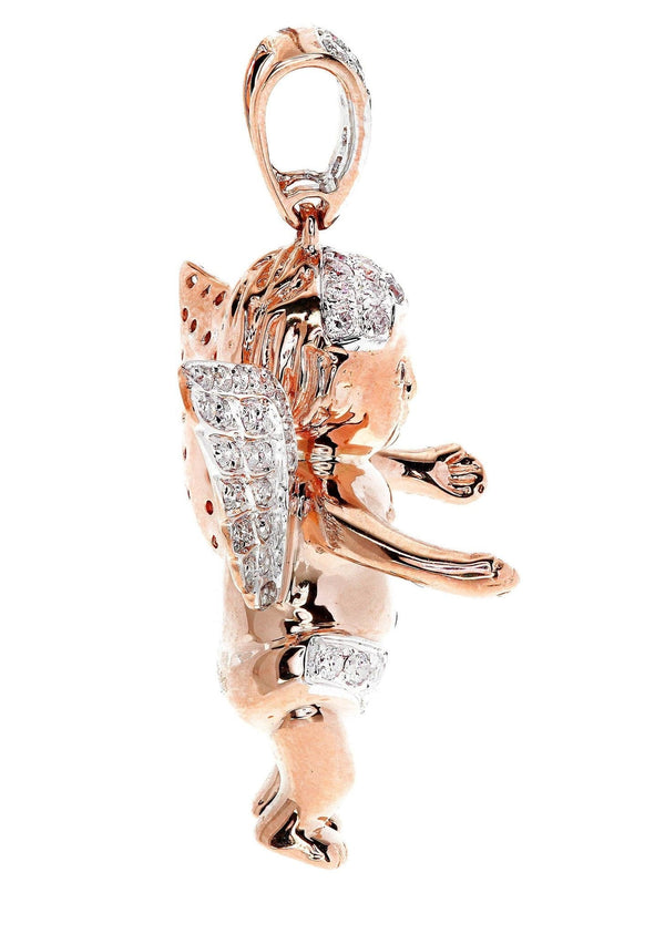 Diamond Angel Pendant | 9.49 Grams | 0.99 Carats