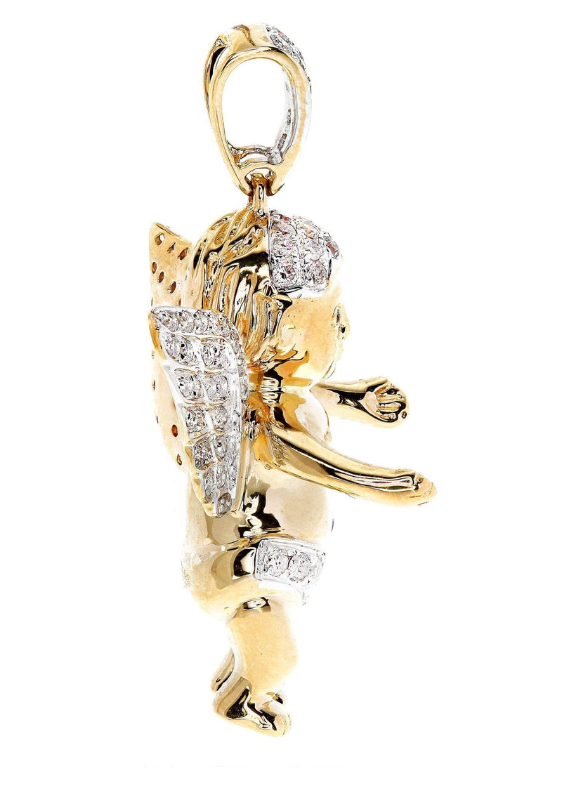 Diamond Angel Pendant | 10.5 Grams | 0.83 Carats