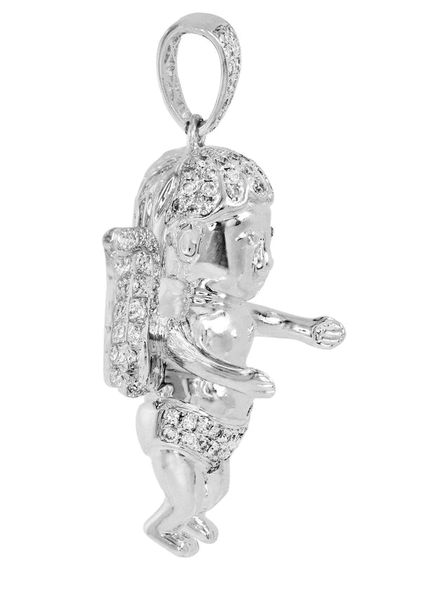 Diamond Angel Piece | 17.67 Grams | 1.69 Carats