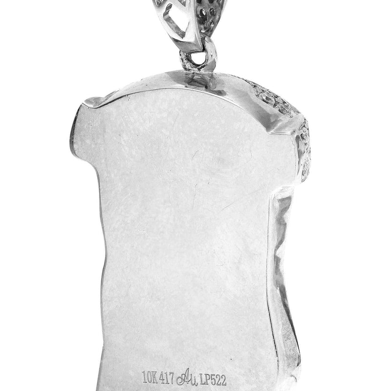 Diamond Jesus Piece | 11.14 Grams | 1.63 Carats