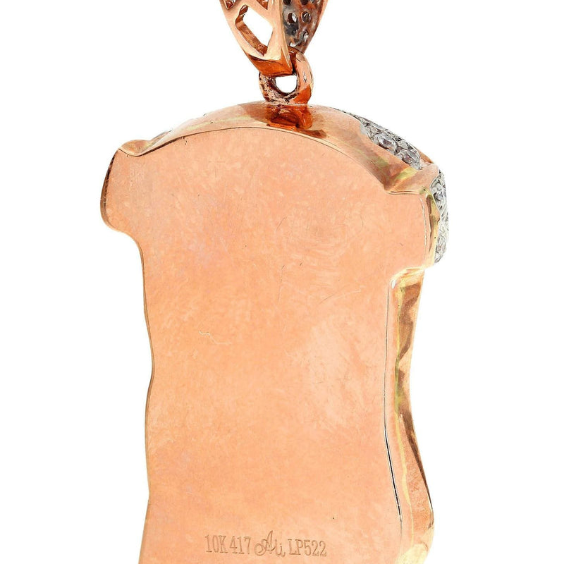 Diamond Jesus Piece | 11.34 Grams | 1.17 Carats