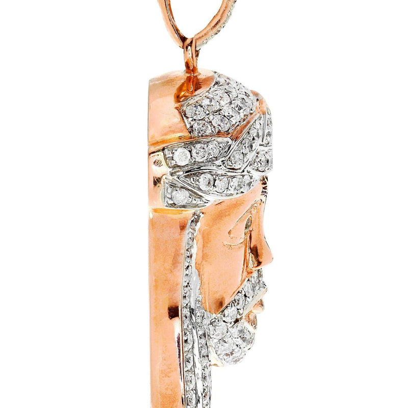 Diamond Jesus Piece | 11.34 Grams | 1.17 Carats