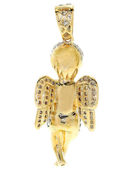 Diamond Angel Pendant | 9.67 Grams | 1 Carats