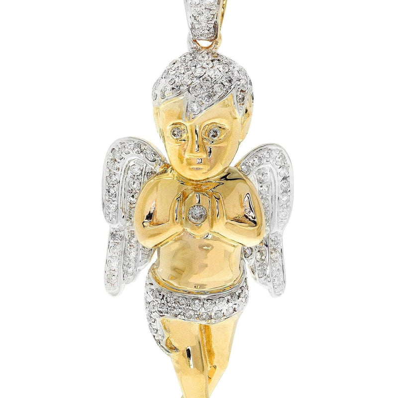 Diamond Angel Pendant | 9.67 Grams | 1 Carats