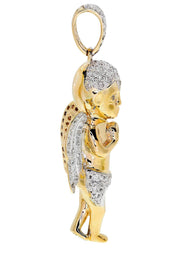 Diamond Angel Pendant | 9.67 Grams | 1 Carats