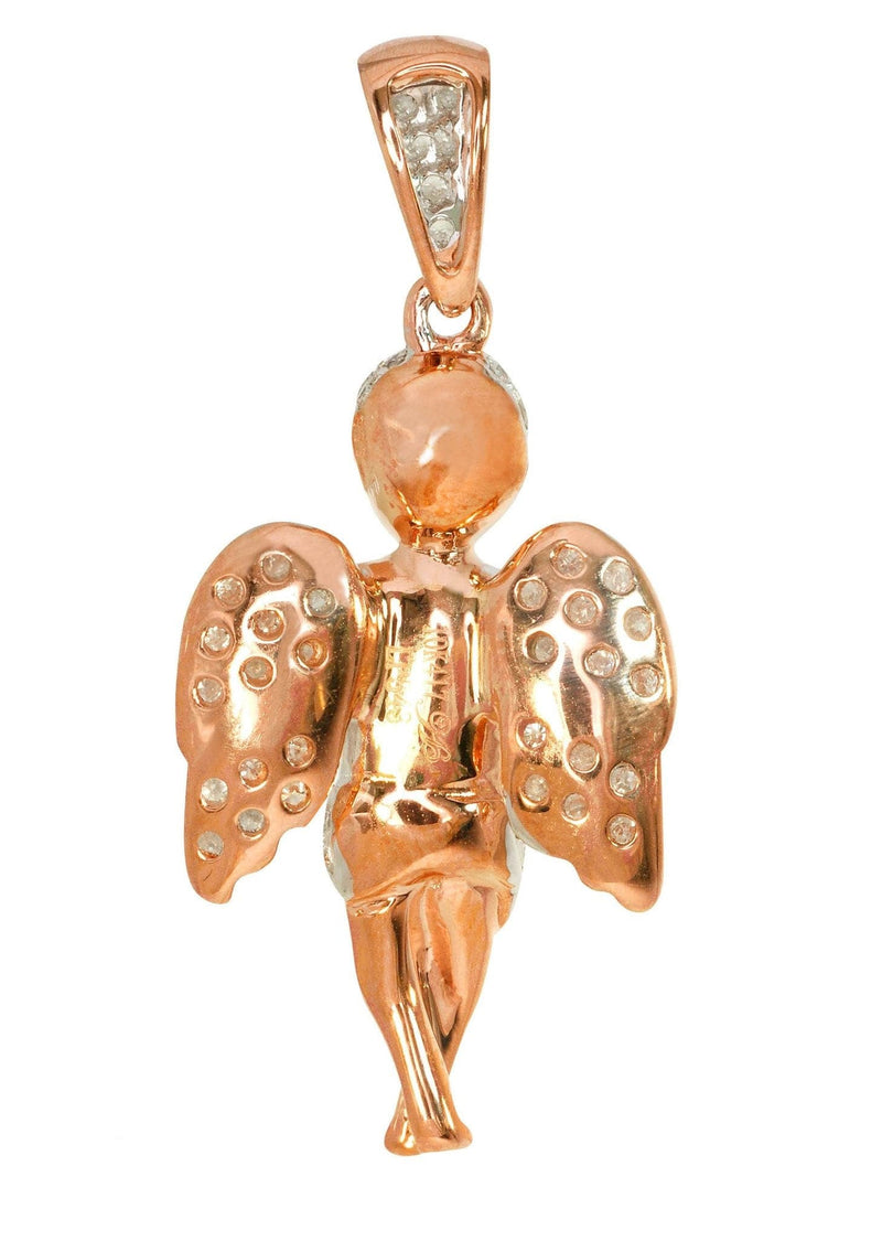 Diamond Angel Pendant | 3.97 Grams | 0.56 Carats