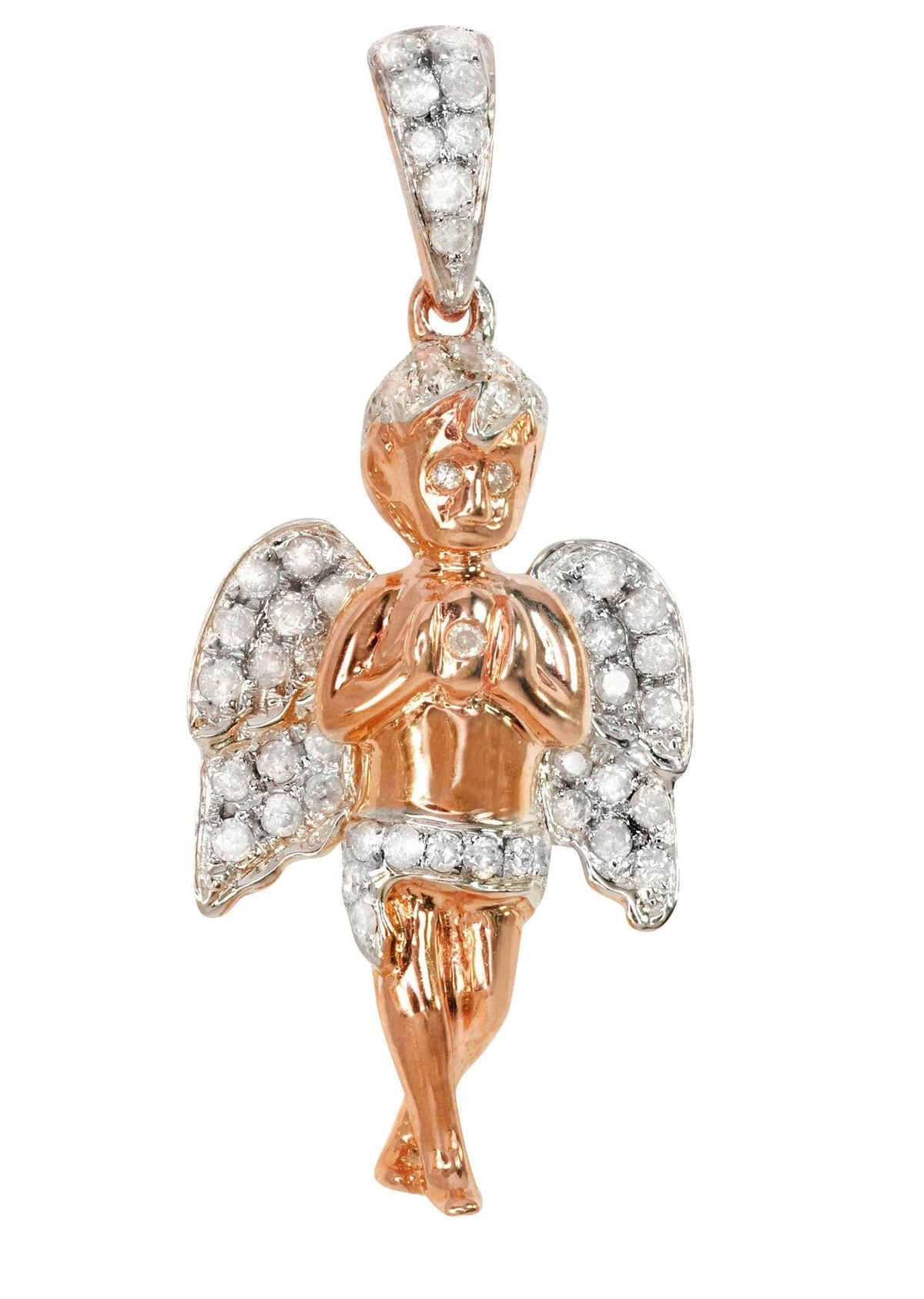 Diamond Angel Pendant | 3.97 Grams | 0.56 Carats