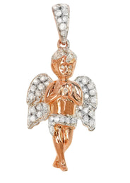 Diamond Angel Pendant | 3.97 Grams | 0.56 Carats