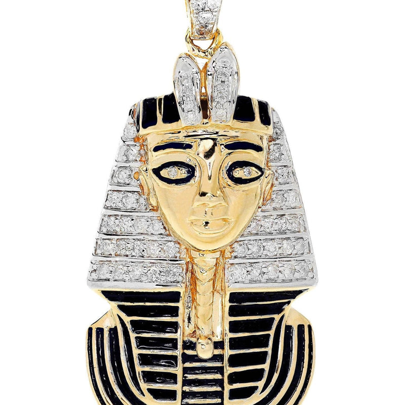 Diamond Pharoh Pendant | 15.91 Grams | 0.57 Carats