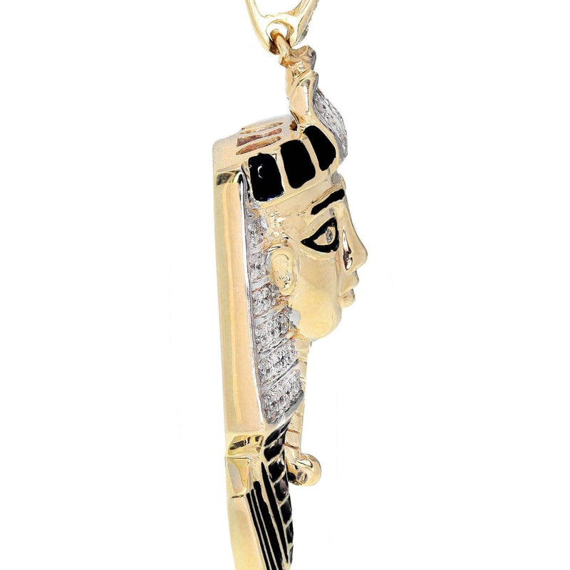 Diamond Pharoh Pendant | 15.91 Grams | 0.57 Carats