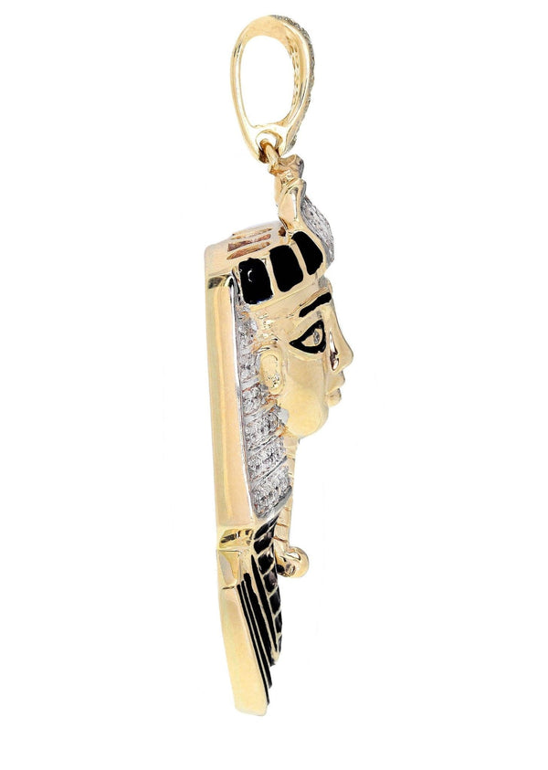 Diamond Pharoh Pendant | 15.91 Grams | 0.57 Carats