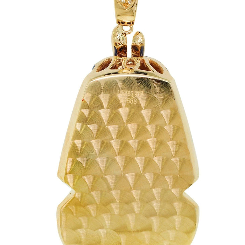 Diamond Pharoh Pendant | 22.08 Grams | 0.82 Carats