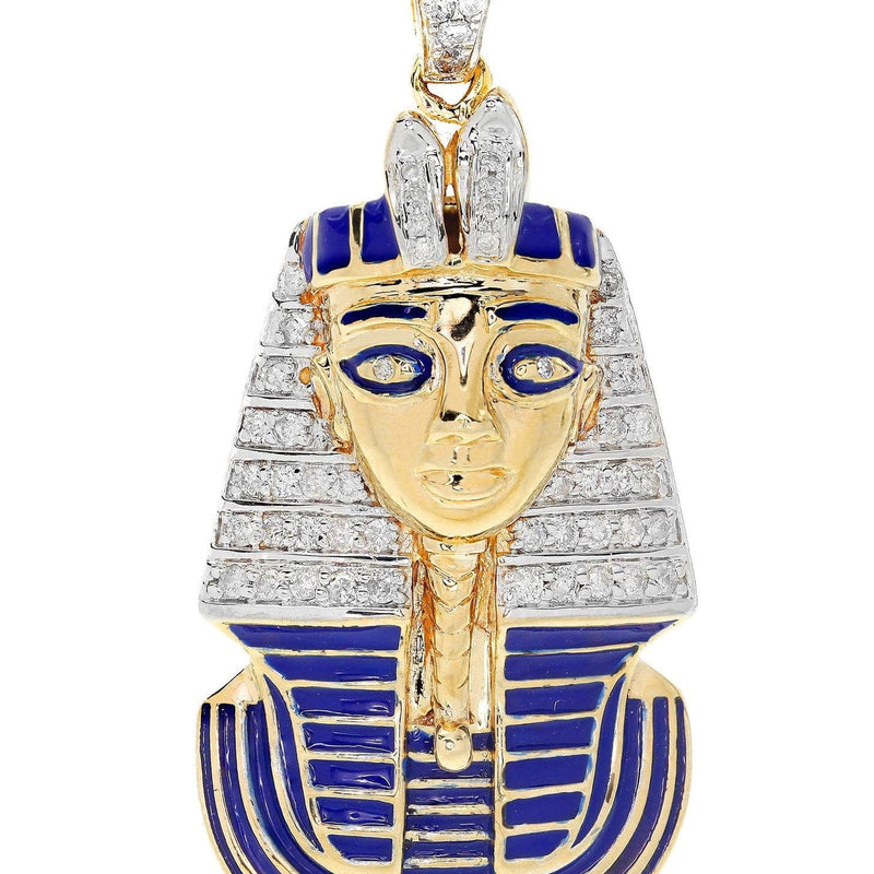 Diamond Pharoh Pendant | 22.08 Grams | 0.82 Carats