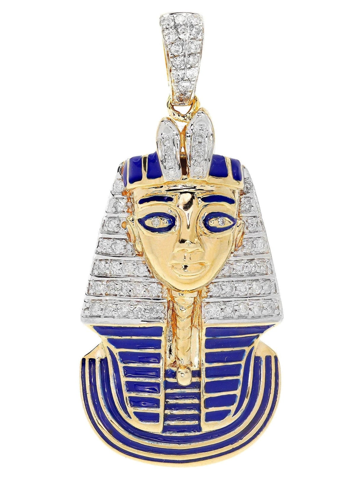 Diamond Pharoh Pendant | 22.08 Grams | 0.82 Carats