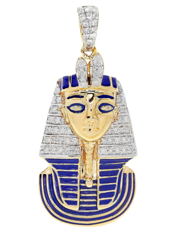 Diamond Pharoh Pendant | 22.08 Grams | 0.82 Carats