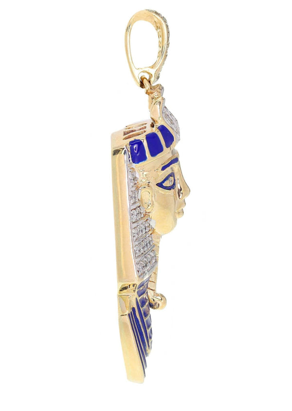Diamond Pharoh Pendant | 22.08 Grams | 0.82 Carats