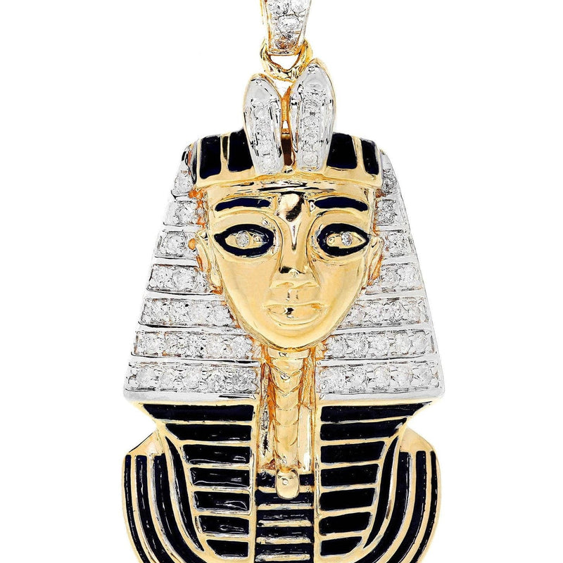 Diamond Pharoh Pendant | 22.35 Grams | 0.83 Carats
