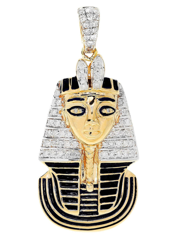 Diamond Pharoh Pendant | 22.35 Grams | 0.83 Carats
