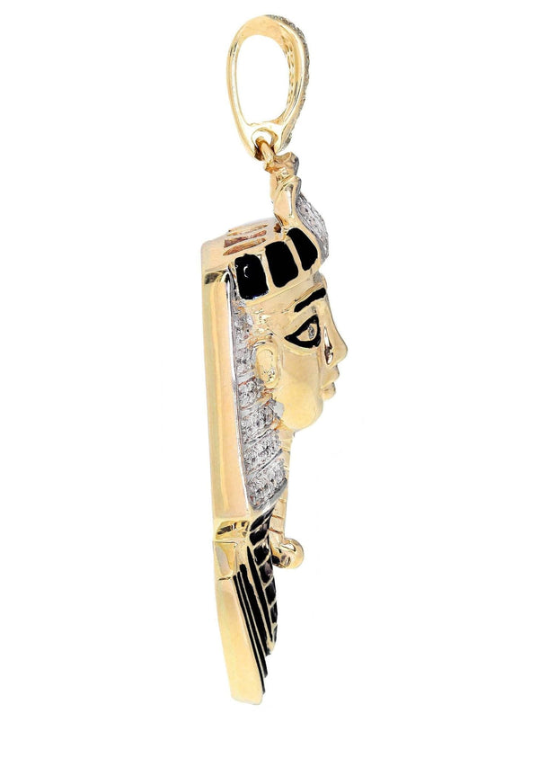Diamond Pharoh Pendant | 22.35 Grams | 0.83 Carats