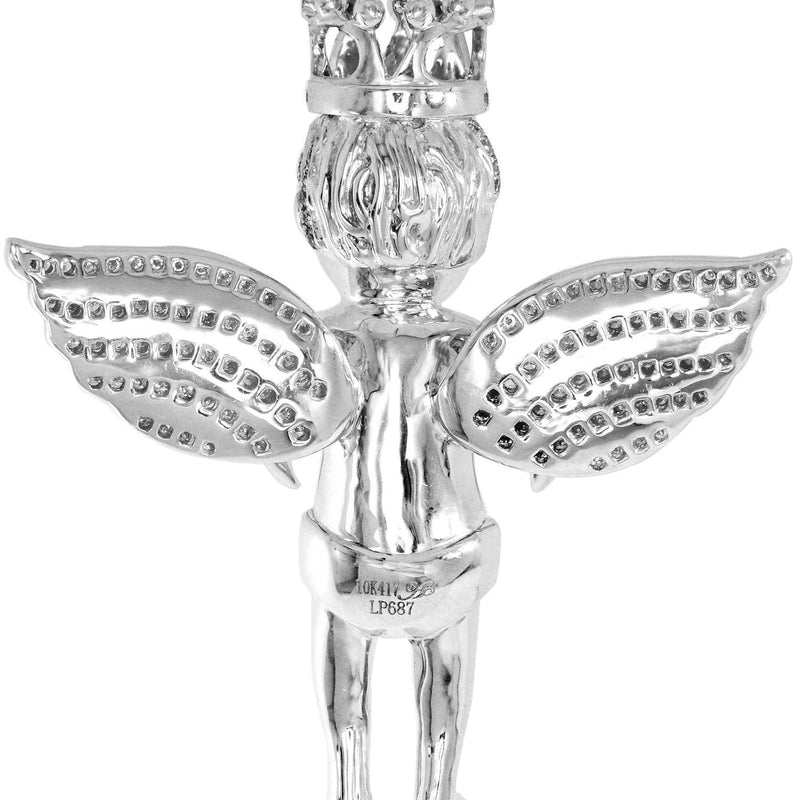 Diamond Angel Pendant | 31.37 Grams | 2.54 Carats