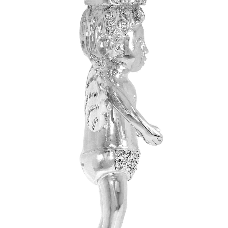 Diamond Angel Pendant | 31.37 Grams | 2.54 Carats