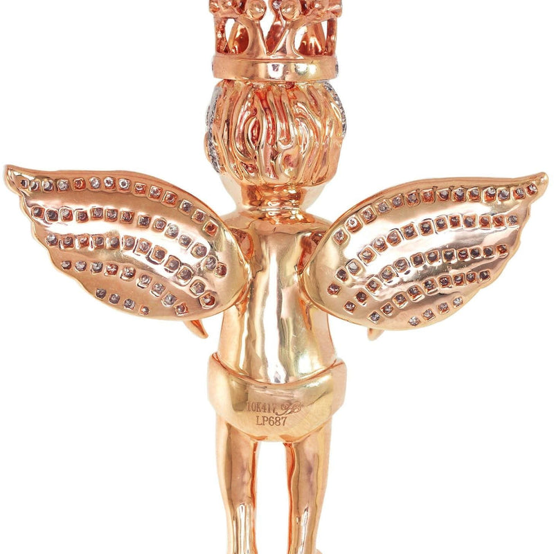 Diamond Angel Pendant | 32.43 Grams | 2.58 Carats