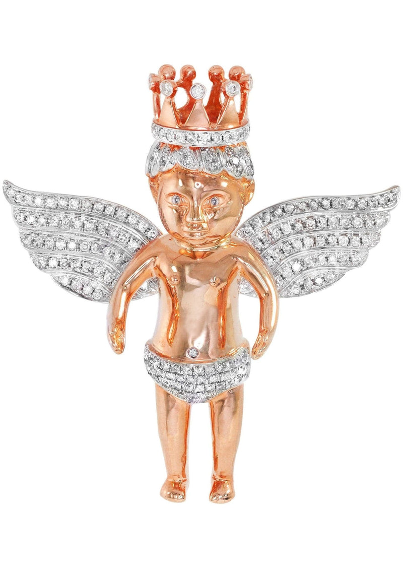 Diamond Angel Pendant | 32.43 Grams | 2.58 Carats