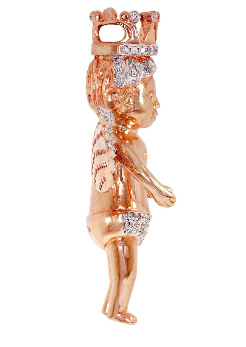 Diamond Angel Pendant | 32.43 Grams | 2.58 Carats
