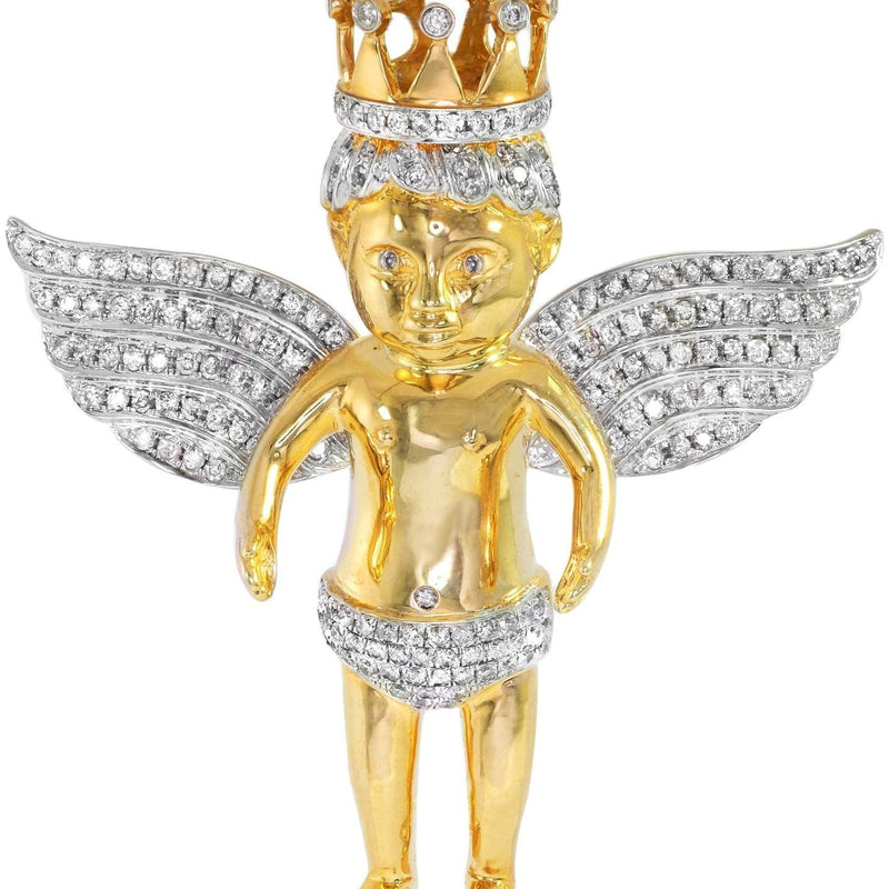 Diamond Angel Pendant | 30.22 Grams | 2.56 Carats