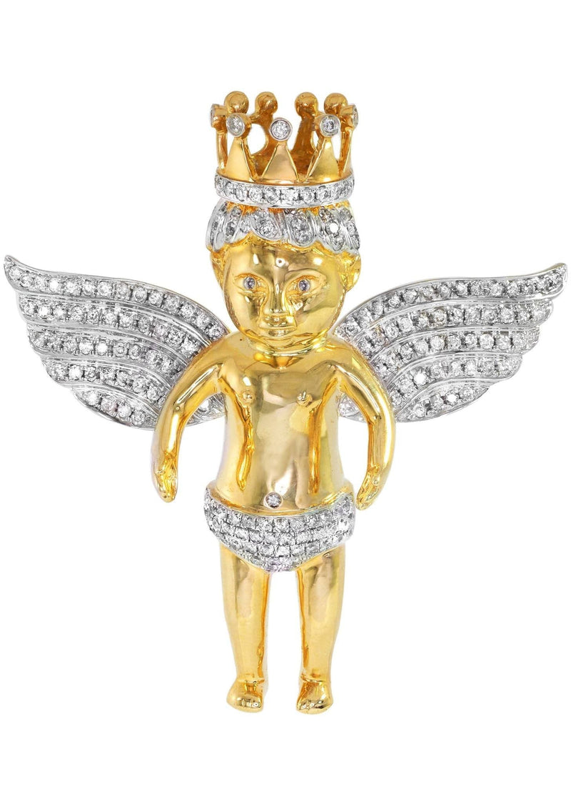 Diamond Angel Pendant | 30.22 Grams | 2.56 Carats