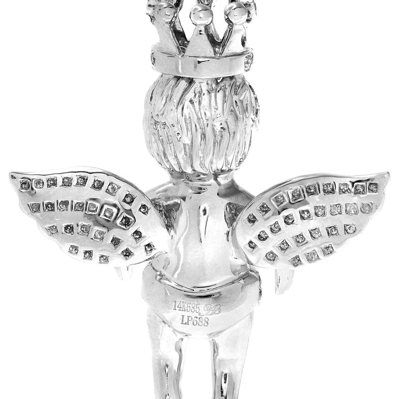 Diamond Angel Pendant | 21.97 Grams | 1.66 Carats