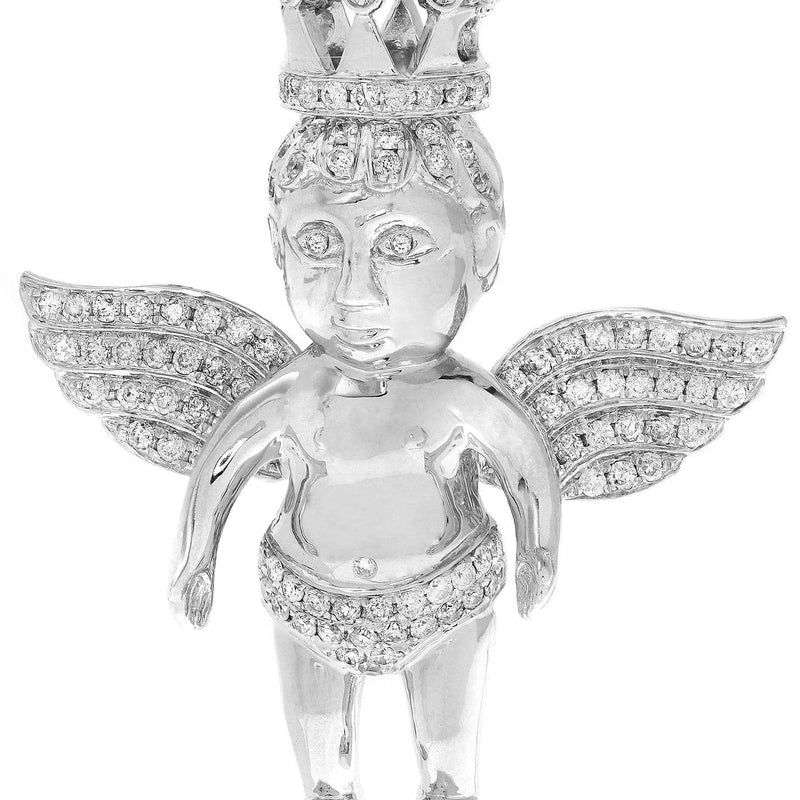Diamond Angel Pendant | 21.97 Grams | 1.66 Carats
