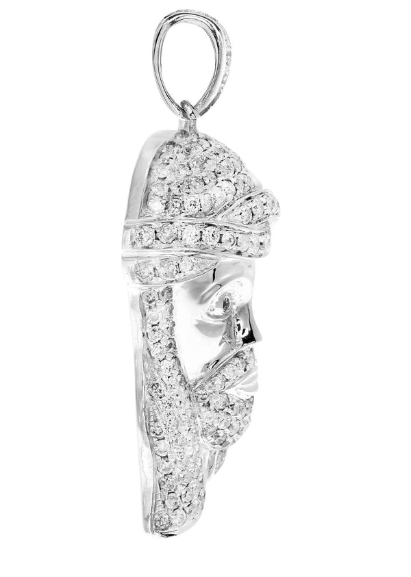 Diamond Jesus Piece | 16.83 Grams | 2.23 Carats