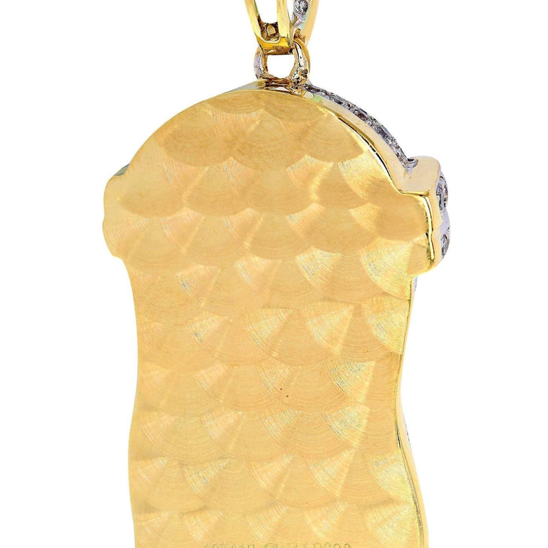 Diamond Jesus Piece | 12.48 Grams | 2.43 Carats