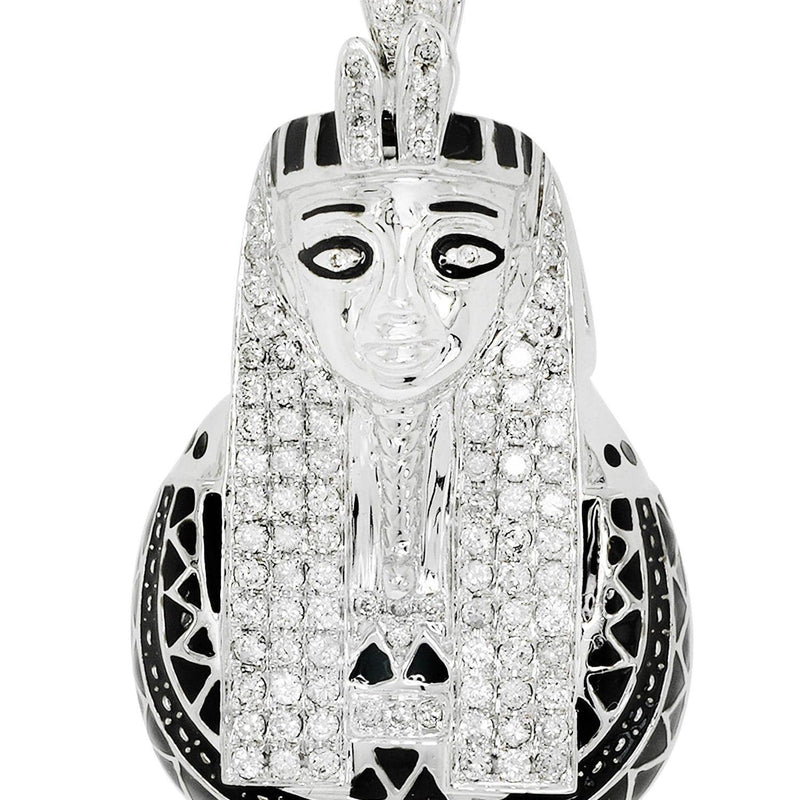 Diamond Pharoh Pendant | 21.76 Grams | 1.54 Carats
