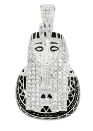 Diamond Pharoh Pendant | 21.76 Grams | 1.54 Carats
