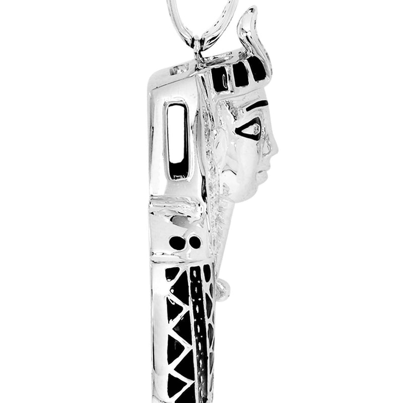 Diamond Pharoh Pendant | 21.76 Grams | 1.54 Carats