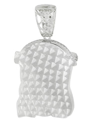 Diamond Jesus Piece | 49.17 Grams | 5.23 Carats