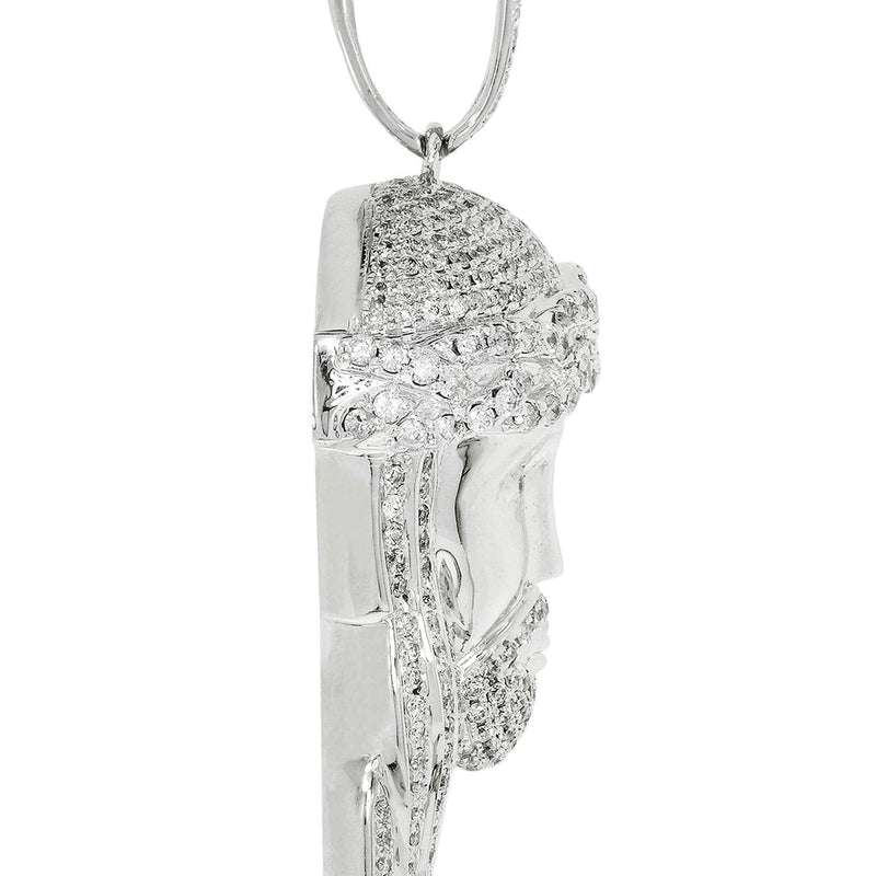 Diamond Jesus Piece | 49.17 Grams | 5.23 Carats