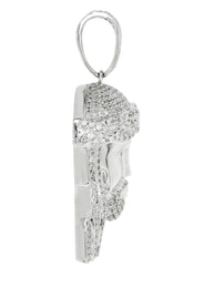 Diamond Jesus Piece | 49.17 Grams | 5.23 Carats