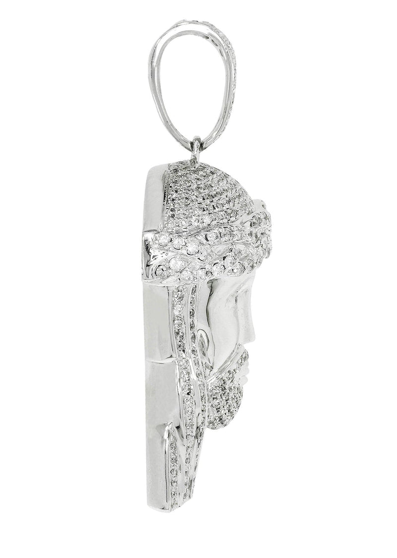 Diamond Jesus Piece | 49.17 Grams | 5.23 Carats