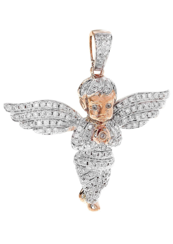 Diamond Angel Pendant | 10.5 Grams | 1.58 Carats