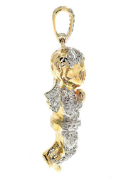 Diamond Angel Pendant | 9.75 Grams | 1.88 Carats