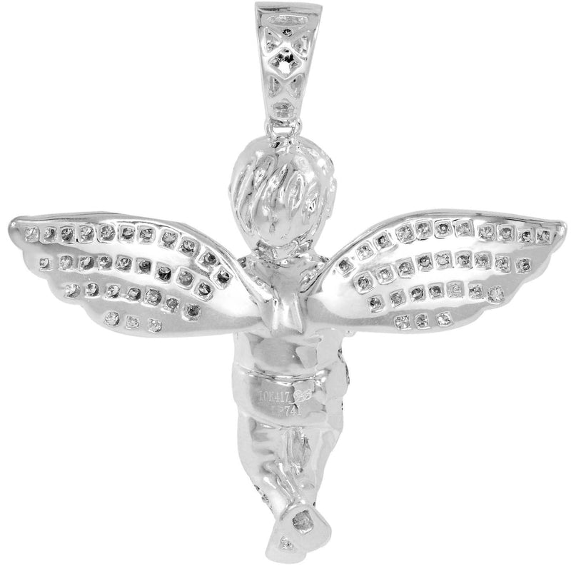 Diamond Angel Pendant | 16.13 Grams | 2.82 Carats