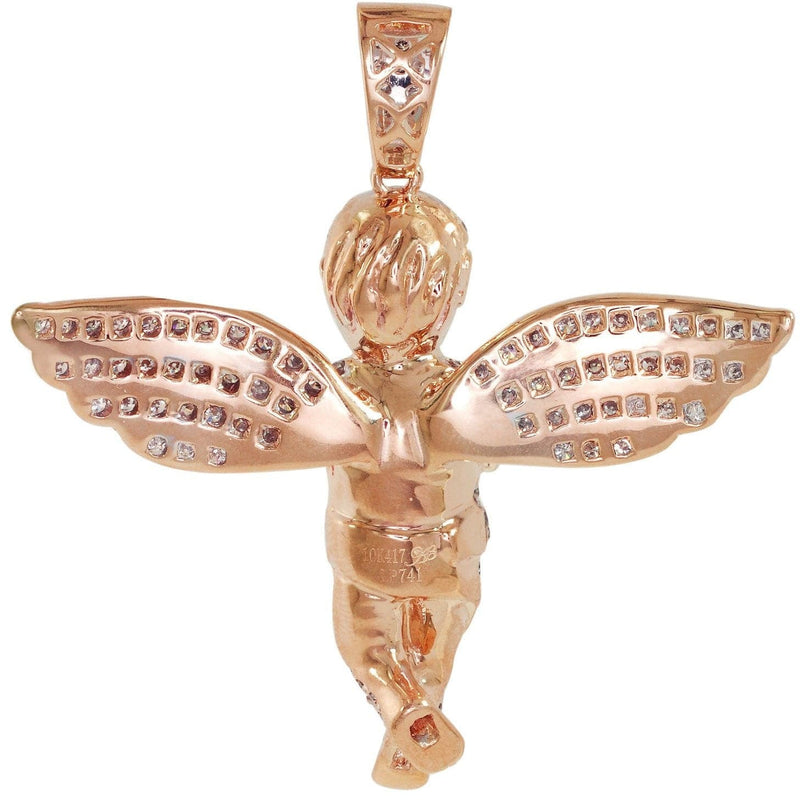 Diamond Angel Pendant | 16.86 Grams | 2.63 Carats