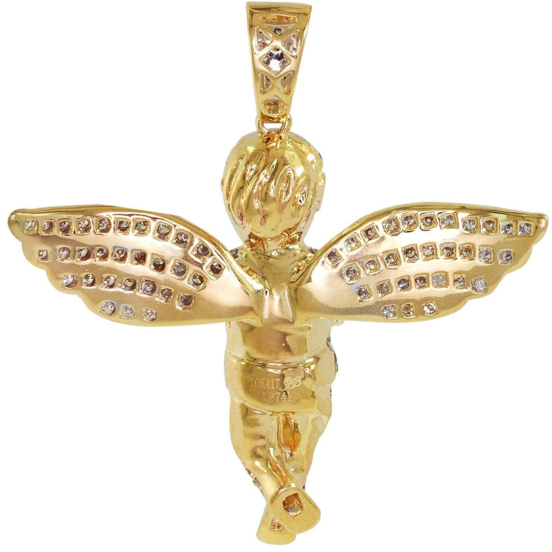 Diamond Angel Pendant | 16.03 Grams | 2.85 Carats