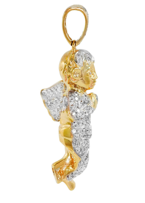 Diamond Angel Pendant | 16.03 Grams | 2.85 Carats